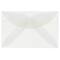 JAM Paper 3Drug Clear Translucent Vellum Envelopes 100ct.